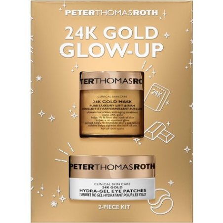 Peter Thomas Roth Holiday Kit 24k Gold 2-Piece Luxury Skincare Set 50ml