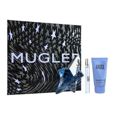 Thierry Mugler Angel Eau De Parfum Set 50ml 10ml Body Lotion 50ml