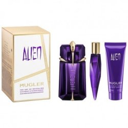 Thierry Mugler Alien Eau De Parfum Set 60ml 10ml Body Lotion 50ml
