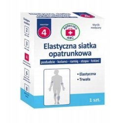 Silesian Pharma Elastic Bandage Net Size 4 Single Piece