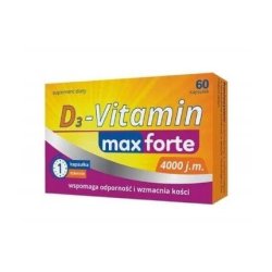 Maxforte Vitamin D3 Supplement 60 Capsules