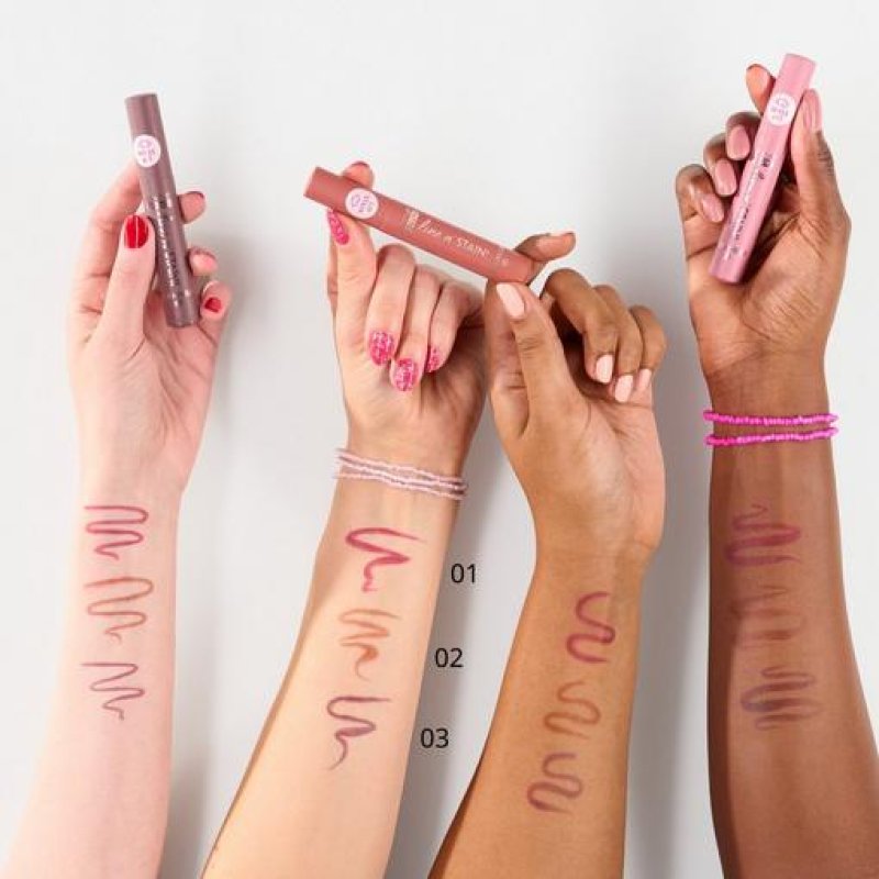 Essence line n' STAIN! TATTOO LIP LINER 01 Everyone's Nude-Pink
