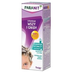 Paranit Professional Antilice Treatment Shampoo Kit With Detangling Comb 200ml