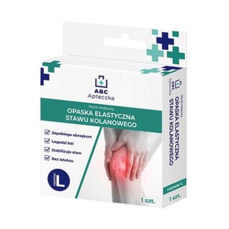 Apteczka Abc Elastic Knee Support Bandage Size L