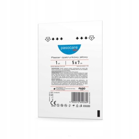 Pasocare Sterile Adhesive Wound Dressing 5cm X 7cm Single Pack