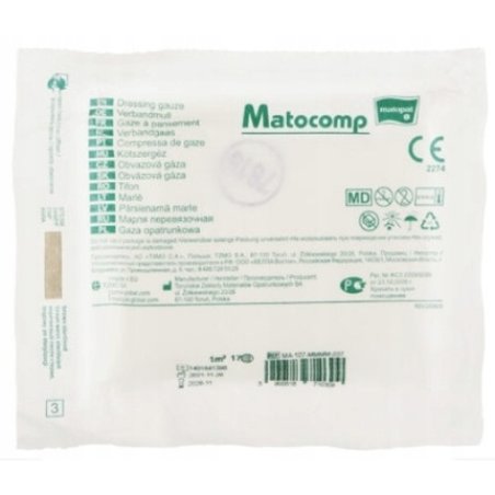 Matocomp Gaza Sterile Dressing 13thread 1 M2 1 Piece