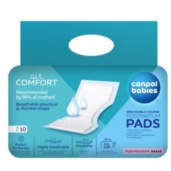 Canpol Babies Breathable Postpartum Pads 73003new 12 Pieces