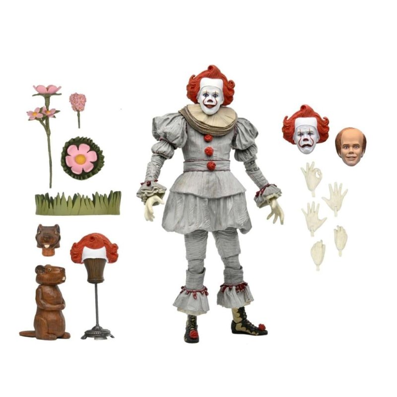 BIENVENUE A DERRY - Bob en Pennywise - Ultimate Figurine 17cm