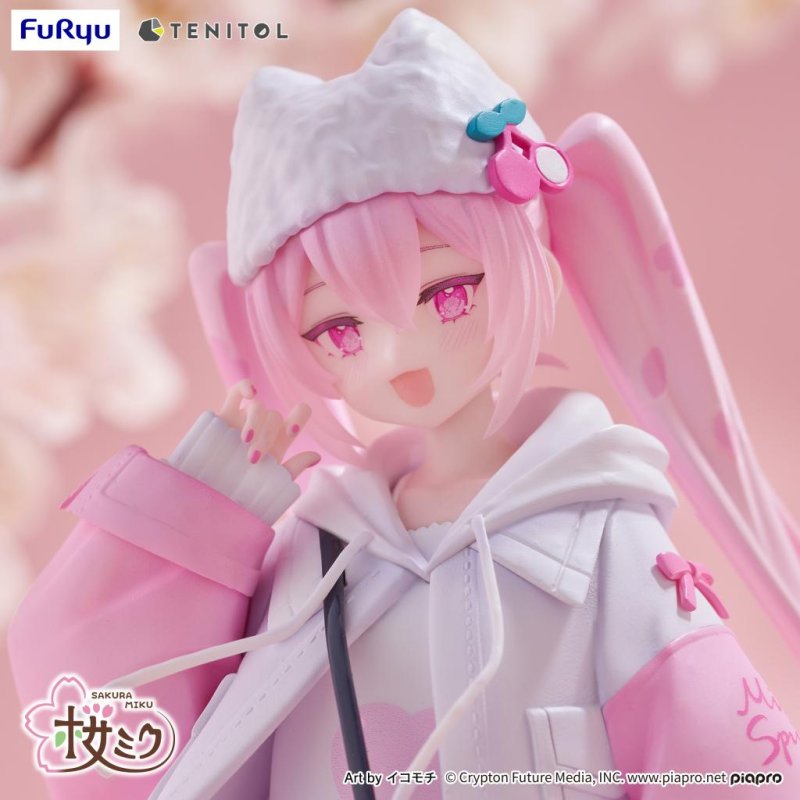 HATSUNE MIKU - Sakura Miku - Statuette Tenitol 19cm