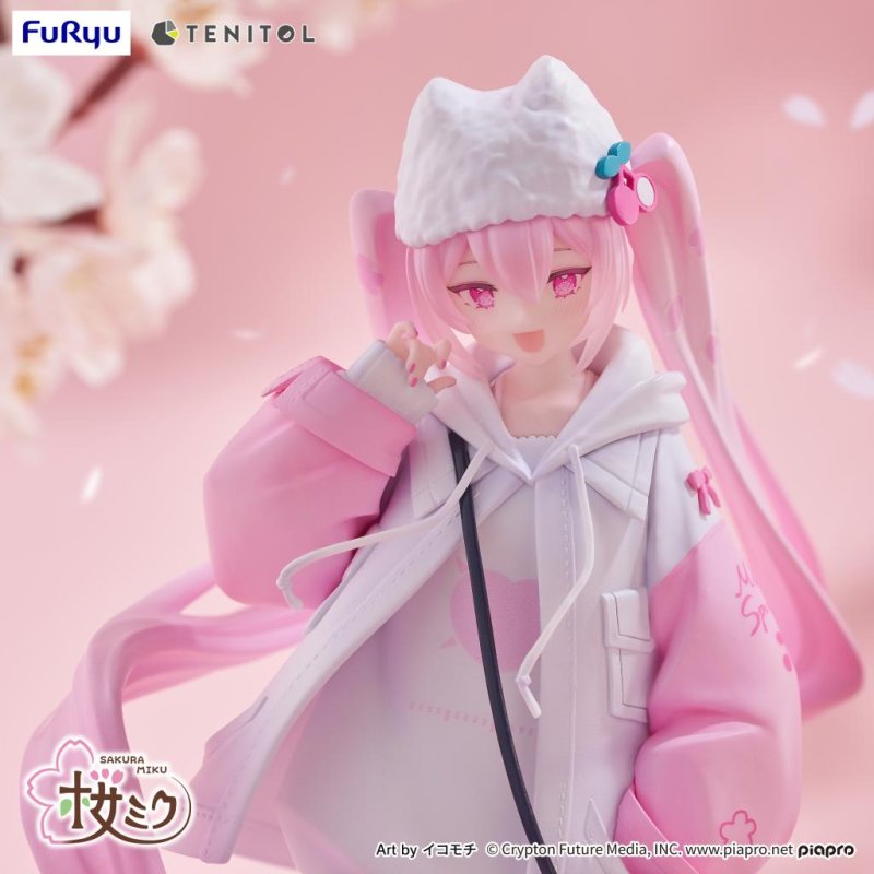 HATSUNE MIKU - Sakura Miku - Statuette Tenitol 19cm