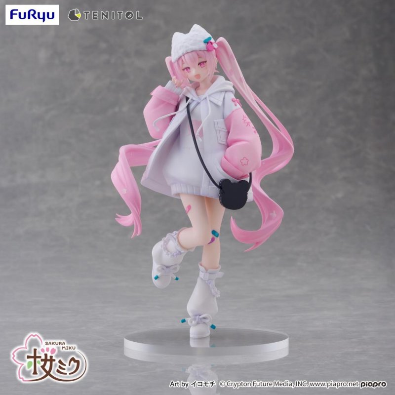 HATSUNE MIKU - Sakura Miku - Statuette Tenitol 19cm