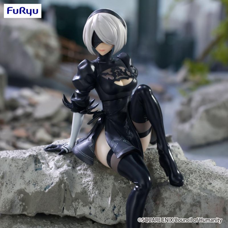 NIER AUTOMATA VER1.1A - 2B - Statuette Noodle Stopper 13cm