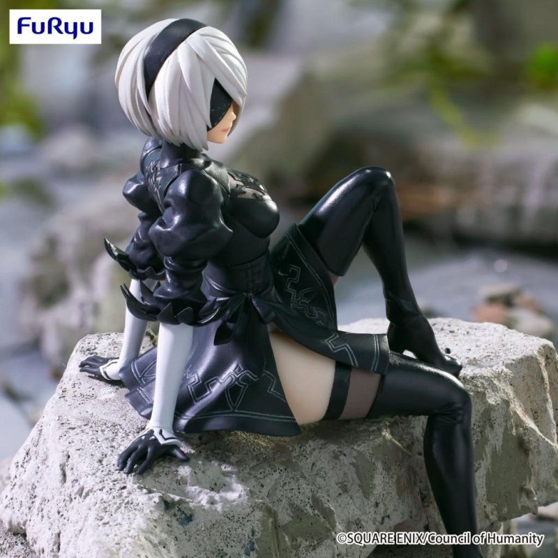 NIER AUTOMATA VER1.1A - 2B - Statuette Noodle Stopper 13cm