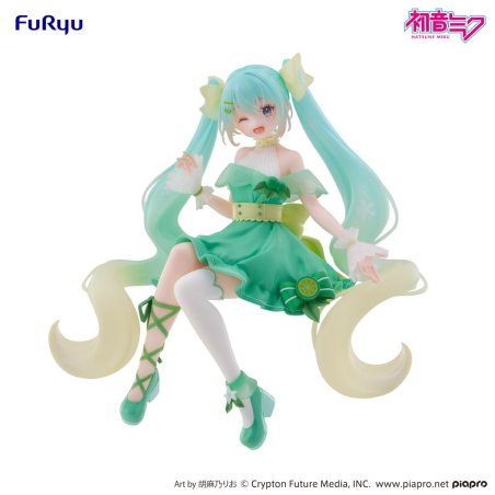 HATSUNE MIKU - Hatsune Miku "Lime" - Statuette Noodle Stopper 14cm