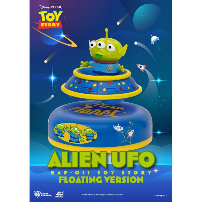 TOY STORY - Alien OVNI - Figurine Flottante 8cm
