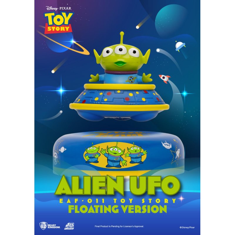TOY STORY - Alien OVNI - Figurine Flottante 8cm