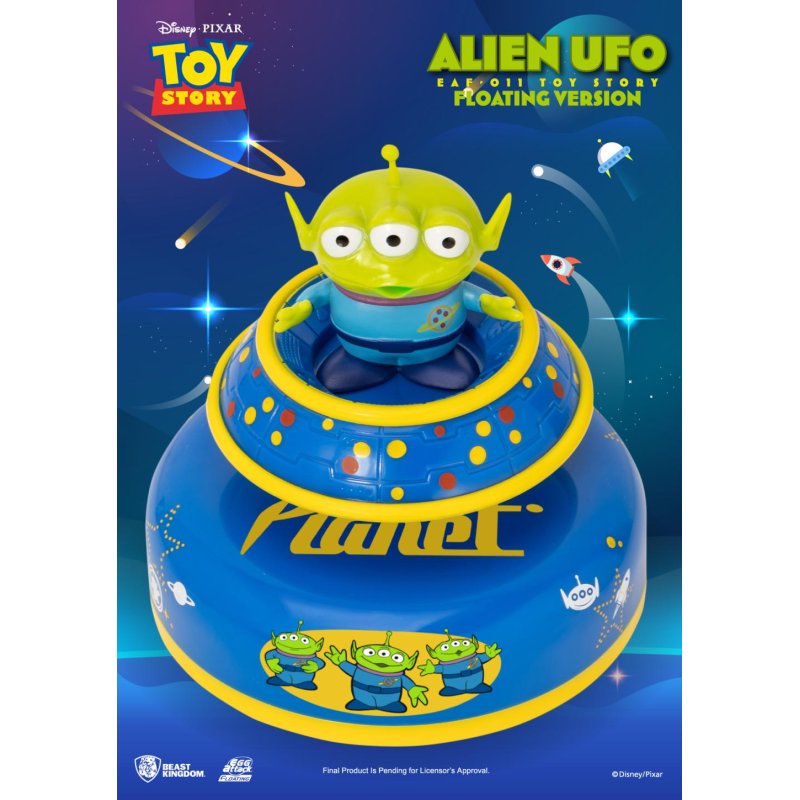 TOY STORY - Alien OVNI - Figurine Flottante 8cm