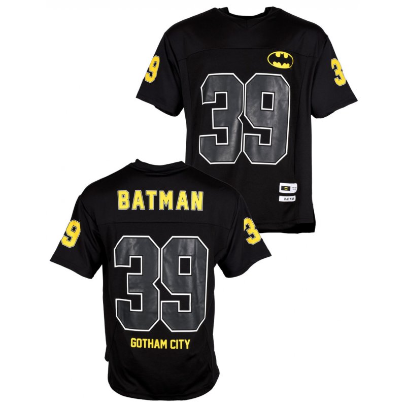 DC COMICS - Batman Gotham City - T-Shirt Sports US Replica unisex (XL)