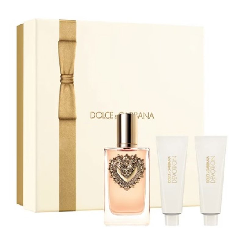 Dolce & Gabbana Devotion Eau De Parfum 100ml With Body Lotion 50ml And Shower Gel 50ml