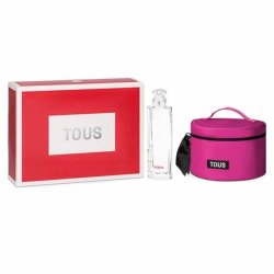 Tous Set Woman Eau De Toilette Spray 90ml Cosmetic Bag