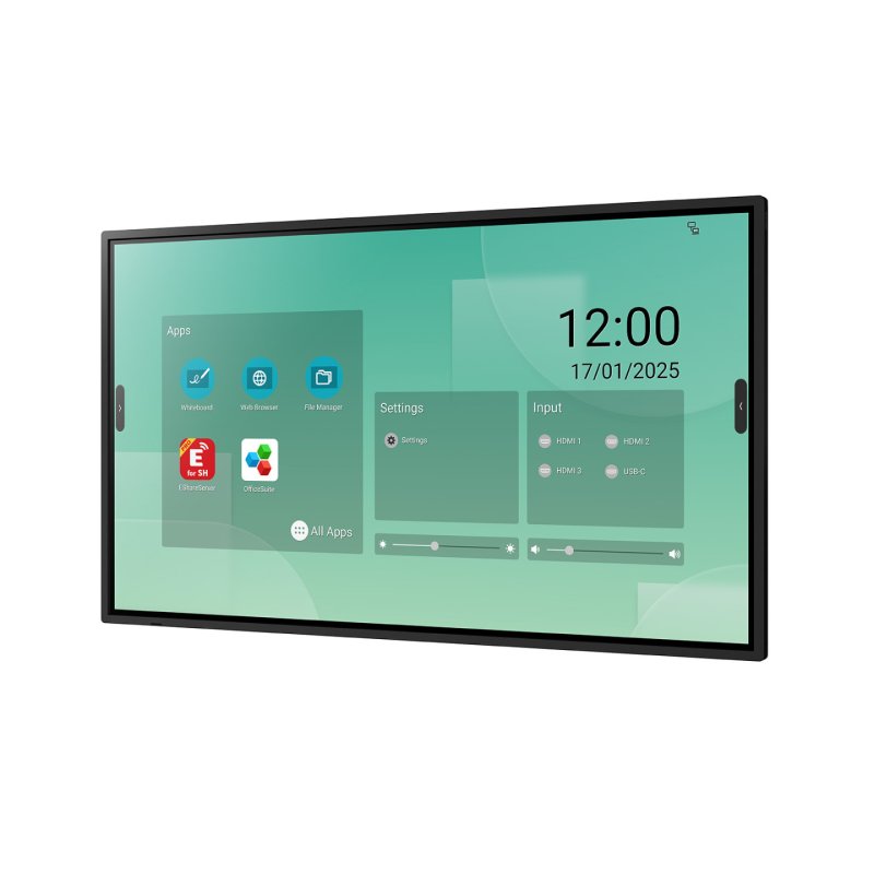 SHARP/NEC Sharp LM551 Digital signage flat panel 139.7 cm (55") LED Wi-Fi 500 cd/m² 4K Ultra HD Black Touchscreen