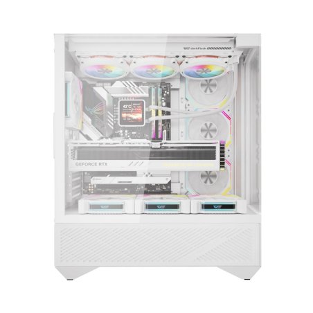 Darkflash DY460 computer case (White) 4 ARGB fans