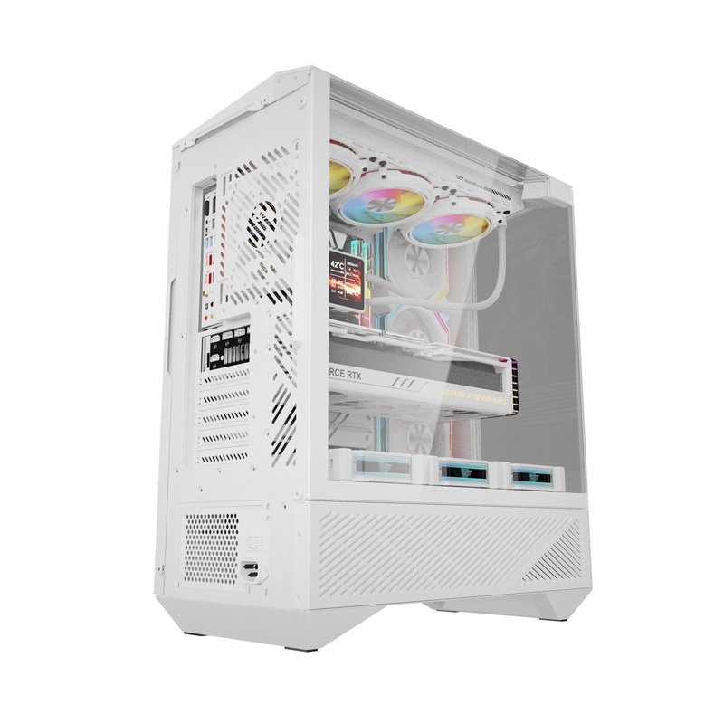 Darkflash DY460 computer case (White) 4 ARGB fans