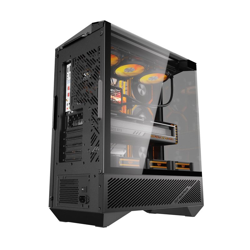 Darkflash DY460 computer case (Black) 4 ARGB fans