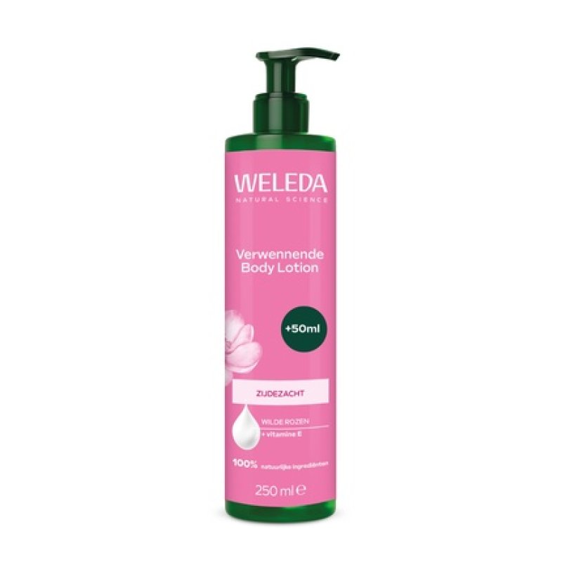 Weleda Wild Rose Body Lotion Soothing With Pump