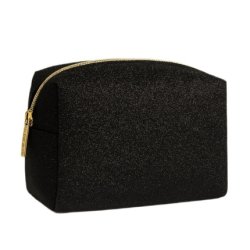 Killys Large Cosmetic Pouch In Black Velvet