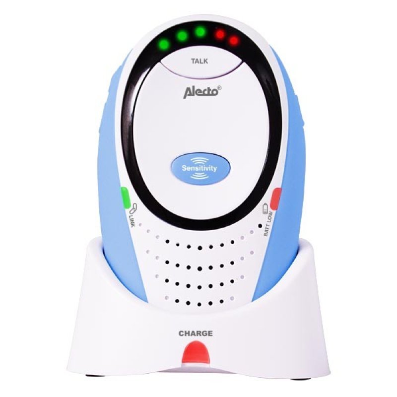 Alecto DBX-85 ECO Babyphone DECT 1 canaux Bleu, Blanc