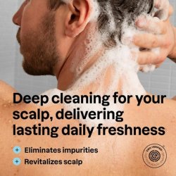 Attitude Men's 2-in-1 Shampoo and Conditioner Scalp Care for Build-Up and Oily Hair