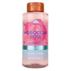 Tree Hut Moroccan Rose Nourishing & Moisturizing Foaming Gel Wash 18 Oz