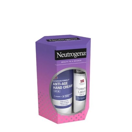 Neutrogena Antiaging Hand Cream 75ml Free Lip Balm Spf20