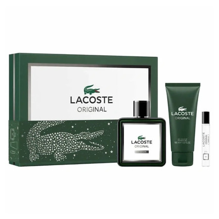 Lacoste Lacoste Original Eau De Parfum Spray 100ml Set 3 Pieces