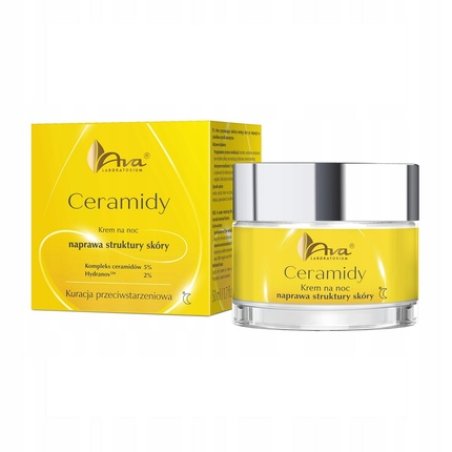 Ava Laboratorium Ceramides Night Cream For Skin Structure Repair 50ml