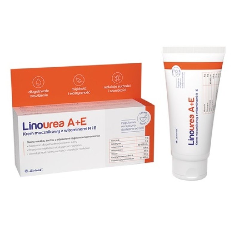 Zioolek Linourea Ae Urea Cream With Vitamins Ae 50ml