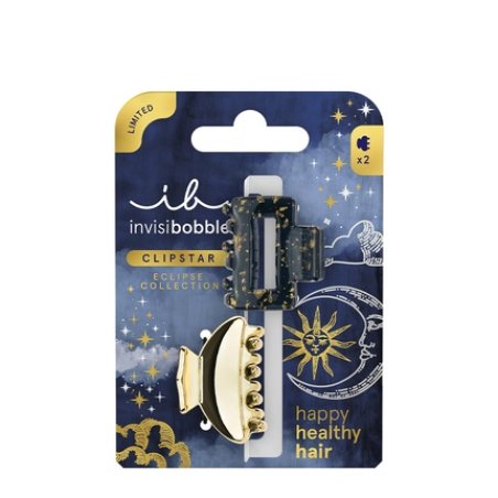 Invisibobble Clipstar Eclipse Lunar Glam 2 Units
