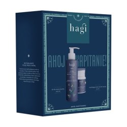 Hagi Ahoj Captain Facial Cleansing Gel 200ml Moisturizing Gel Cream For Face 50ml