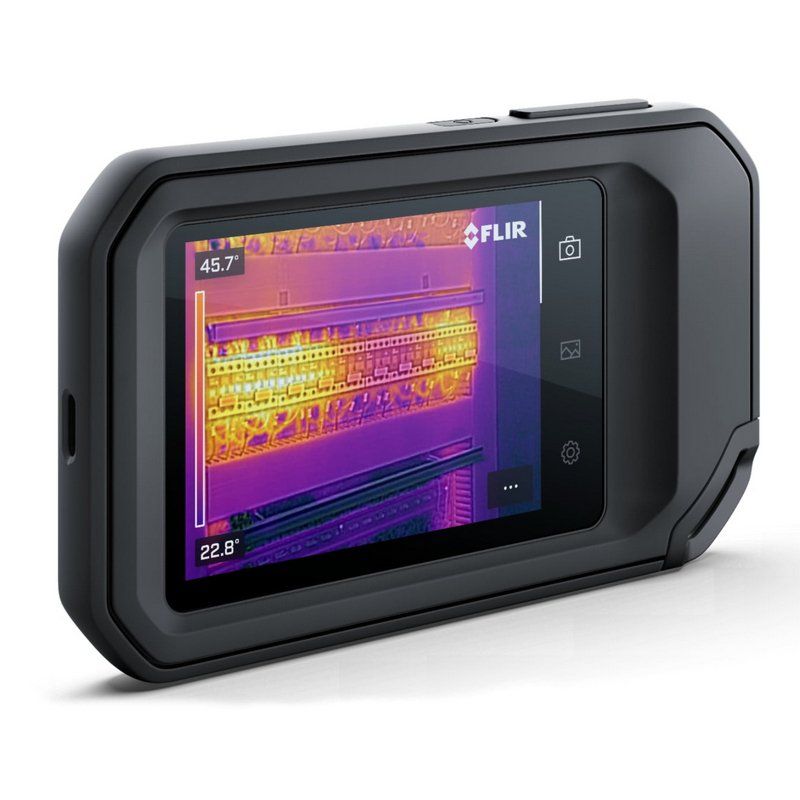FLIR One C8 caméra d'imagerie thermique Noir 320 x 240 pixels Écran integré LCD