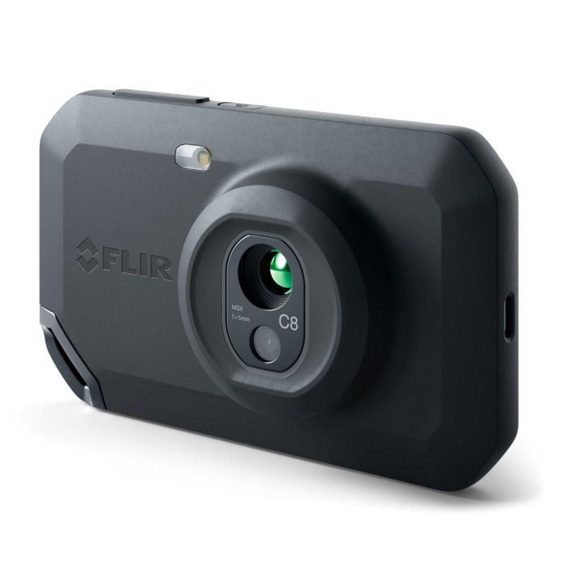 FLIR One C8 caméra d'imagerie thermique Noir 320 x 240 pixels Écran integré LCD