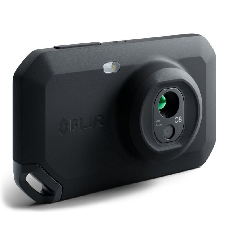 FLIR One C8 caméra d'imagerie thermique Noir 320 x 240 pixels Écran integré LCD