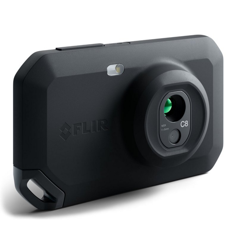 FLIR One C8 thermal imaging camera Black 320 x 240 pixels Built-in display LCD