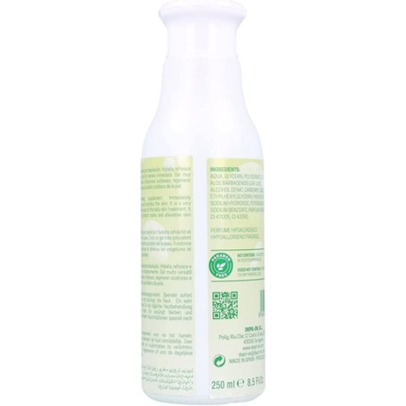 Depil Ok Gel Aloe Vera 250 Ml, Standard, Único