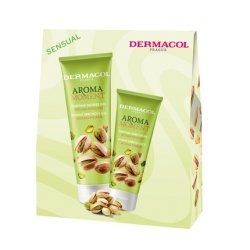 Dermacol Sensual Aroma Moment Hand Cream Sicilian Pistachio 100ml Shower Gel Sicilian Pistachio 250ml