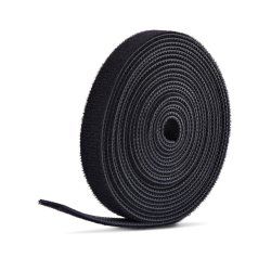 75 FT. CUT-TO-SIZE HOOK AND LOOP CABLE TIE - 0.5IN WIDE