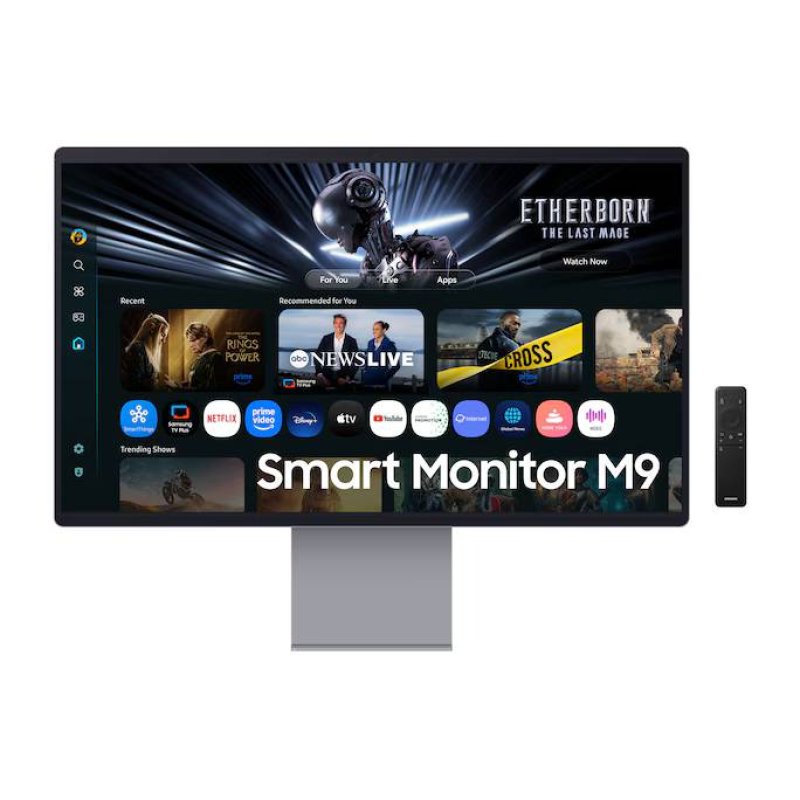 SMART MONITOR M9 - M90F 32IN IA - BLACK 32IN FLAT UHD 4K 3840X21