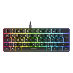 Speedlink Gaming Tastatur LETOS RGB. 60% Keyboard. schwarz retail