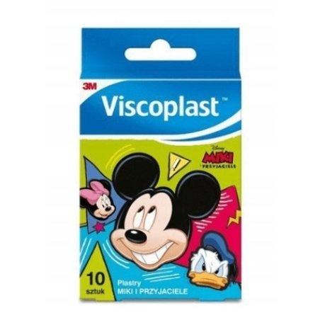Viscoplast Bandages Miki And Friends Theme 10 Pieces