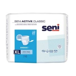 Seni Active Classic Extra Large Incontinence Briefs 10 Pack